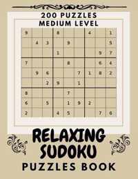 Relaxing Sudoku Puzzles Book