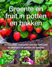 Groente en fruit in potten en bakken