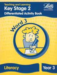 KS2 Literacy Differentiated Word Year 3