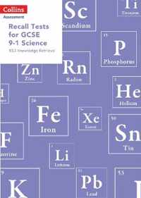 Recall Tests for GCSE 91 Science KS3 knowledge retrieval Collins Tests  Assessment