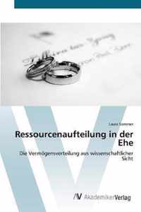 Ressourcenaufteilung in der Ehe