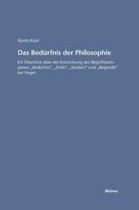 Das Bedürfnis der Philosophie