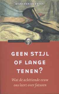 Geen stijl of lange tenen?