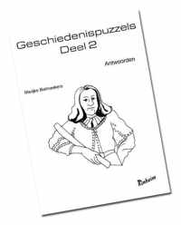 Geschiedenispuzzels 2 Antwoorden