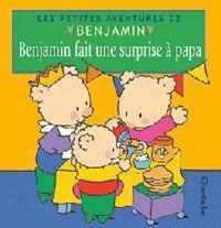 Benjamin fait une surprise à papa