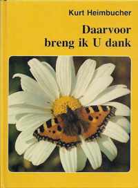 Daarvoor breng ik u dank