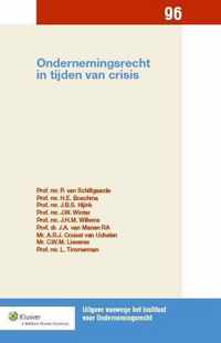 Uitgave vanwege het Instituut voor Ondernemingsrecht 097 -   Ondernemingsrecht in tijden van crisis