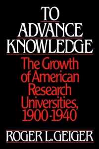 To Advance Knowledge