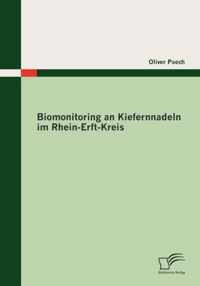 Biomonitoring an Kiefernnadeln im Rhein-Erft-Kreis