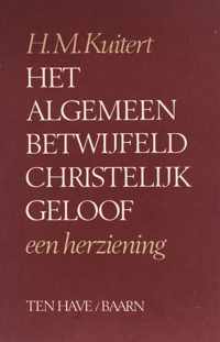 Het algemeen betwijfeld christelijk geloof