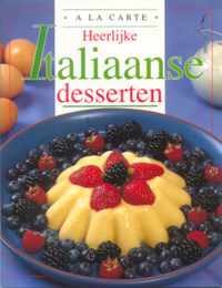 A La Carte Italiaanse Desserten