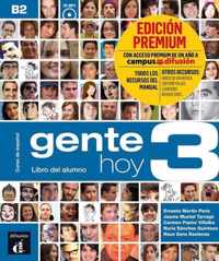 Gente hoy 3 - GENTE hoy 3 - Libro del alumno - Originele versie - Premium B2 Libro del alumno