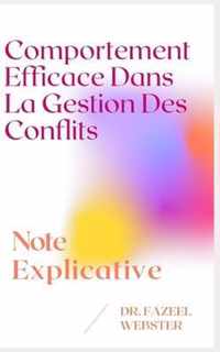 Comportement Efficace Dans La Gestion Des Conflits