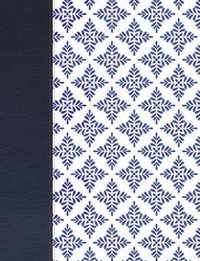 NVI Biblia de Apuntes blanco y azul simil piel