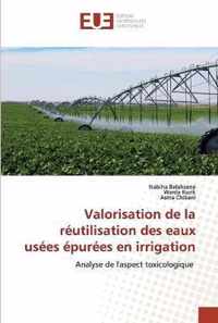 Valorisation de la reutilisation des eaux usees epurees en irrigation