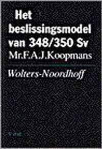 Beslissingsmodel van art. 348/350 sv