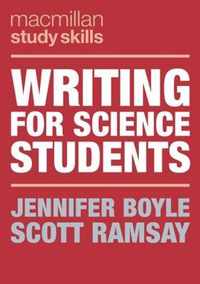 Writing for Science Students