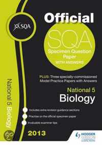 SQA Specimen Paper National 5 Biology and Model Papers