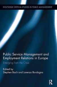 Public Service Management and Employment Relations in Europe