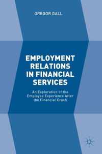 Employment Relations in Financial Services