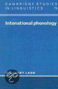 Intonational Phonology