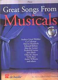 Great Songs From Musicals for Flute (Boek + CD)