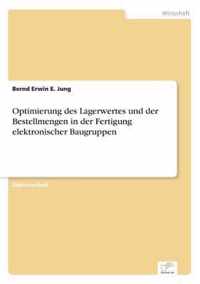 Optimierung des Lagerwertes und der Bestellmengen in der Fertigung elektronischer Baugruppen