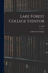 Lake Forest College Stentor; 24, 1909