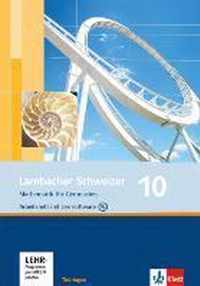 Lambacher Schweizer. 10. Schuljahr. Arbeitsheft plus Lösungsheft und Lernsoftware. Thüringen