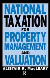 National Taxation for Property Management and Valuation