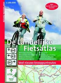 De landelijke fietsatlas Noord 1: 100.000