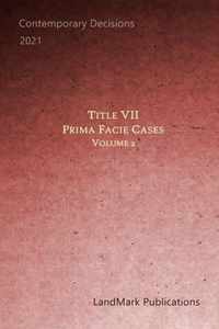 Title VII Prima Facie Cases
