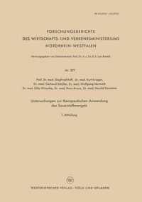 Untersuchungen Zur Therapeutischen Anwendung Des Sauerstoffmangels