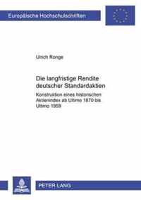 Die langfristige Rendite deutscher Standardaktien