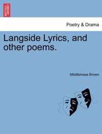 Langside Lyrics, and Other Poems.