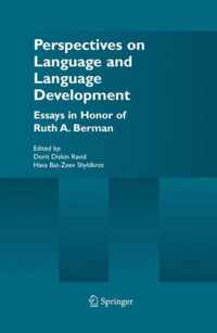 Perspectives on Language and Language Development