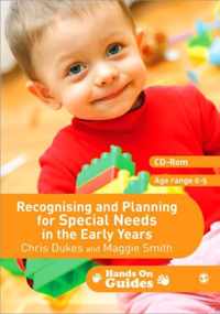 Recognising and Planning for Special Needs in the Early Years