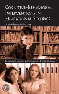 Cognitive Behavioral Interventions In Educational Settings