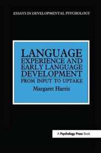 Language Experience and Early Language Development