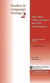 Test Taker Characteristics and Test Performance