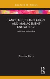 Language, Translation and Management Knowledge