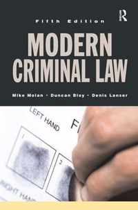 Modern Criminal Law