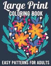 Large Print Coloring Book