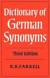 Dictionary of German Synonyms