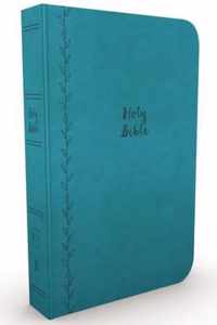 KJV, Value Thinline Bible, Large Print, Leathersoft, Blue, Red Letter, Comfort Print