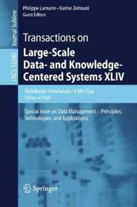 Transactions on Large-Scale Data- and Knowledge-Centered Systems XLIV