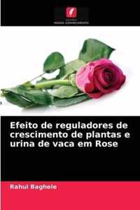 Efeito de reguladores de crescimento de plantas e urina de vaca em Rose