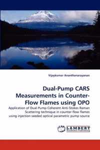 Dual-Pump CARS Measurements in Counter-Flow Flames using OPO