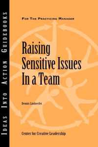 Raising Sensitive Issues in a Team