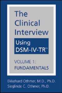 The Clinical Interview Using DSM-IV-TR: v. 1